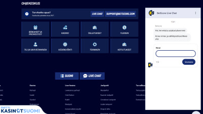 betscore casino asiakaspalvelu