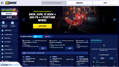 betscore casinon aula