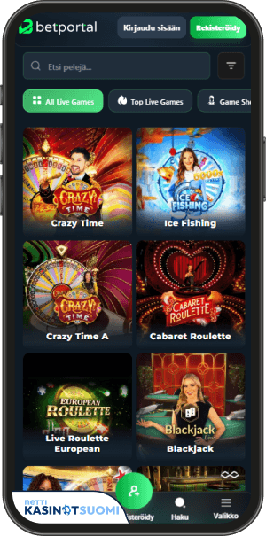betportal casino livepelit