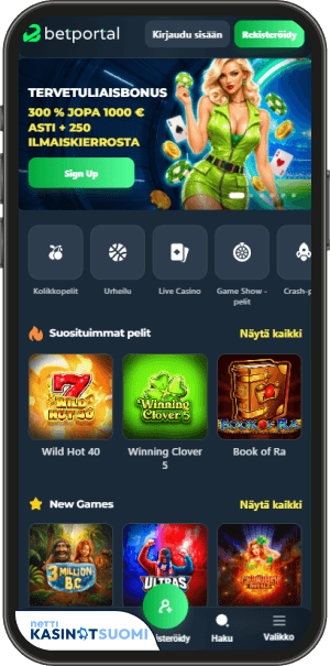 betportal kasinopelien aula