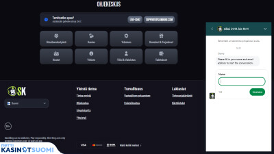 slimking casino asiakaspalvelu